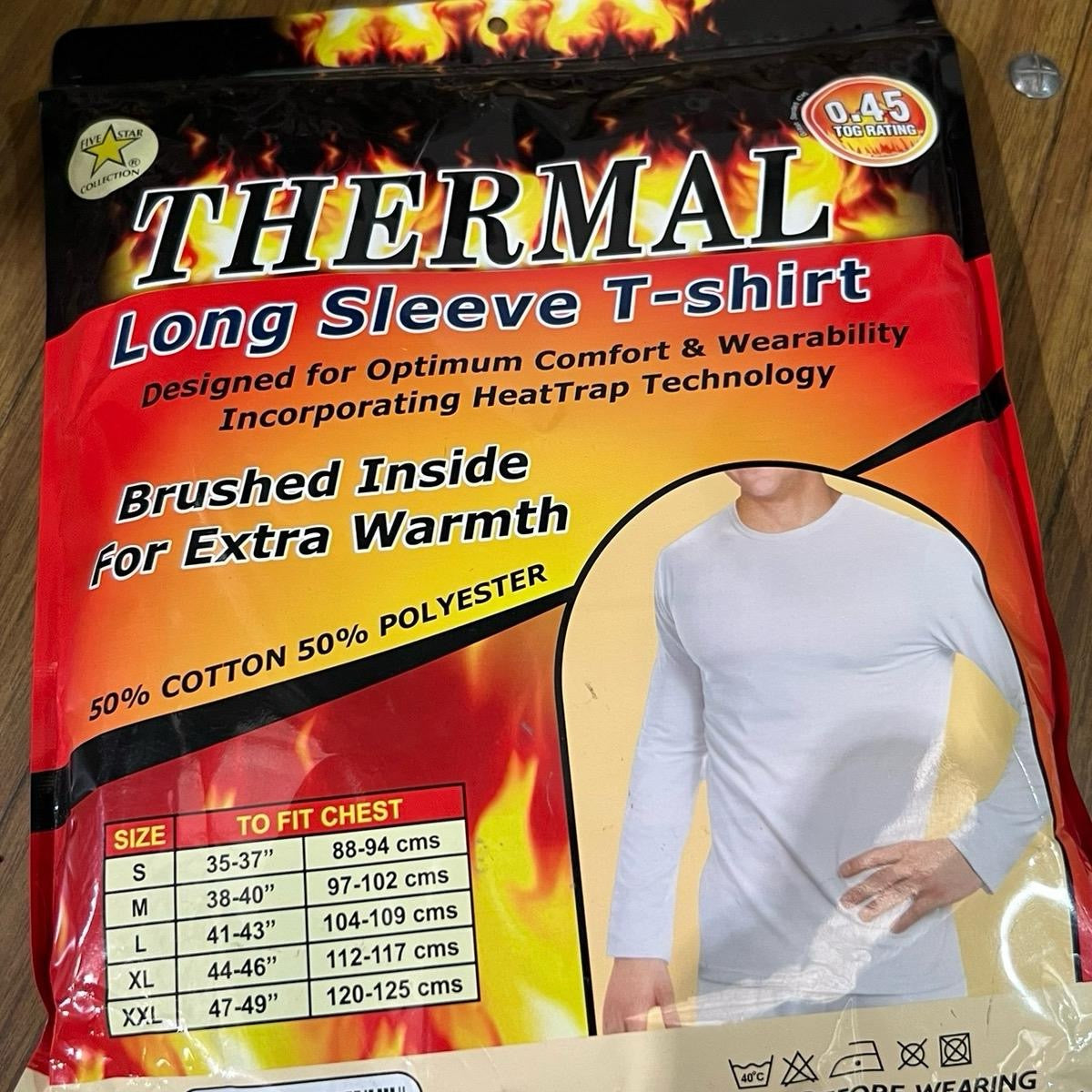 Men’s Black Thermal Sets- Multiple Sizes
