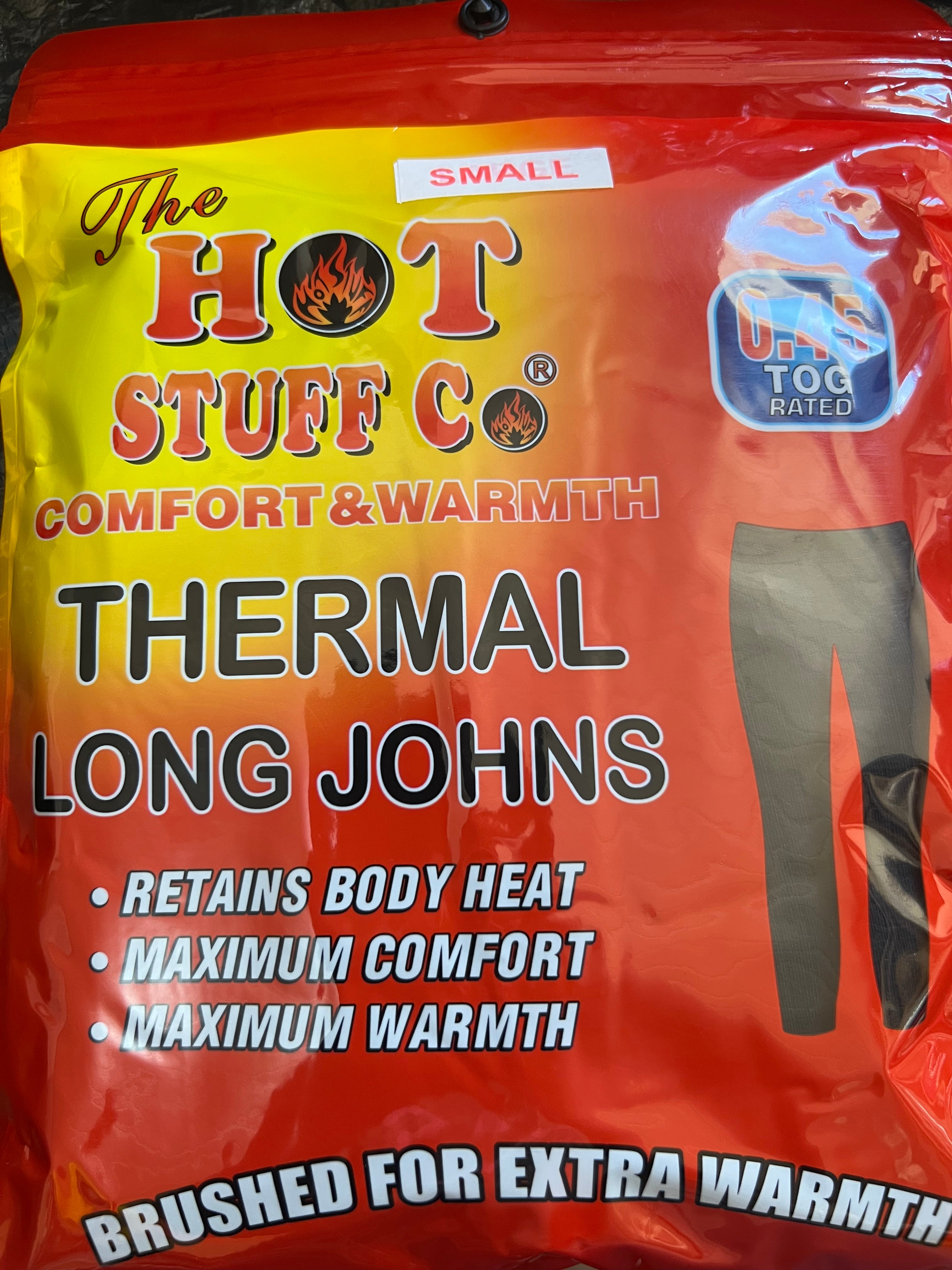 Men’s Black Thermal Sets- Multiple Sizes
